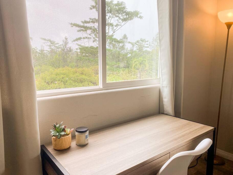 Hibiscus Hale, Full Kitchen, King Bed, Parking Apartment Keaau Екстериор снимка
