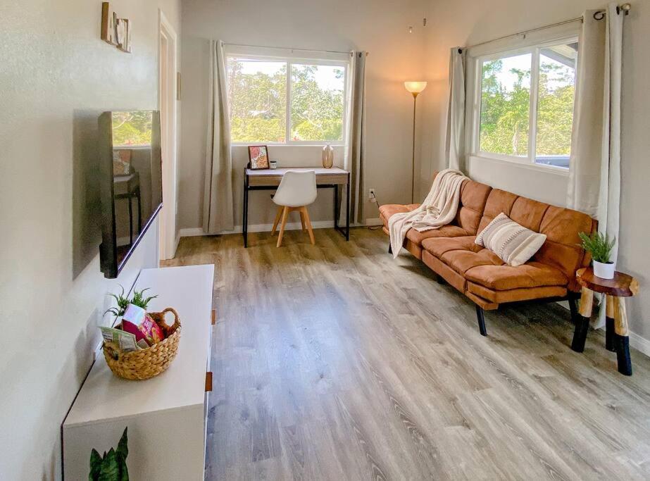Hibiscus Hale, Full Kitchen, King Bed, Parking Apartment Keaau Екстериор снимка