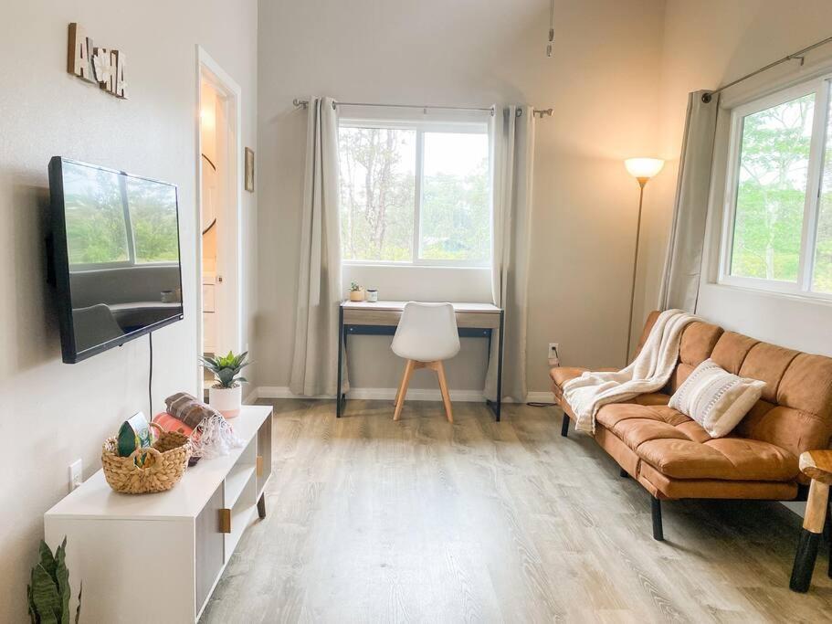 Hibiscus Hale, Full Kitchen, King Bed, Parking Apartment Keaau Екстериор снимка